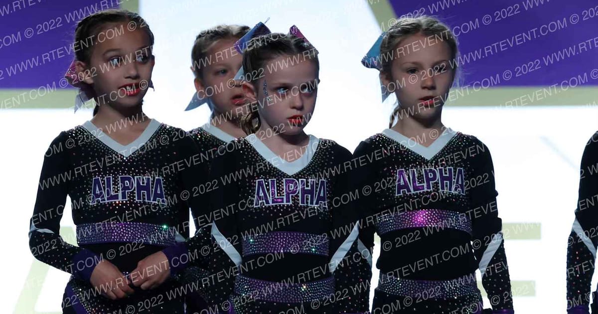 Alpha Athletics Cheer Power Pups · The One Finals Orlando Hall WD Two A