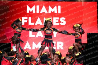 Miami Flames Lady Amber