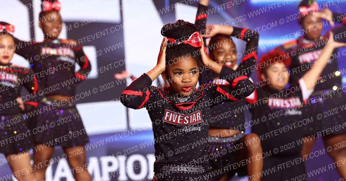 FIVE STAR ATHLETICS CHEER Young Spice · Open Orlando