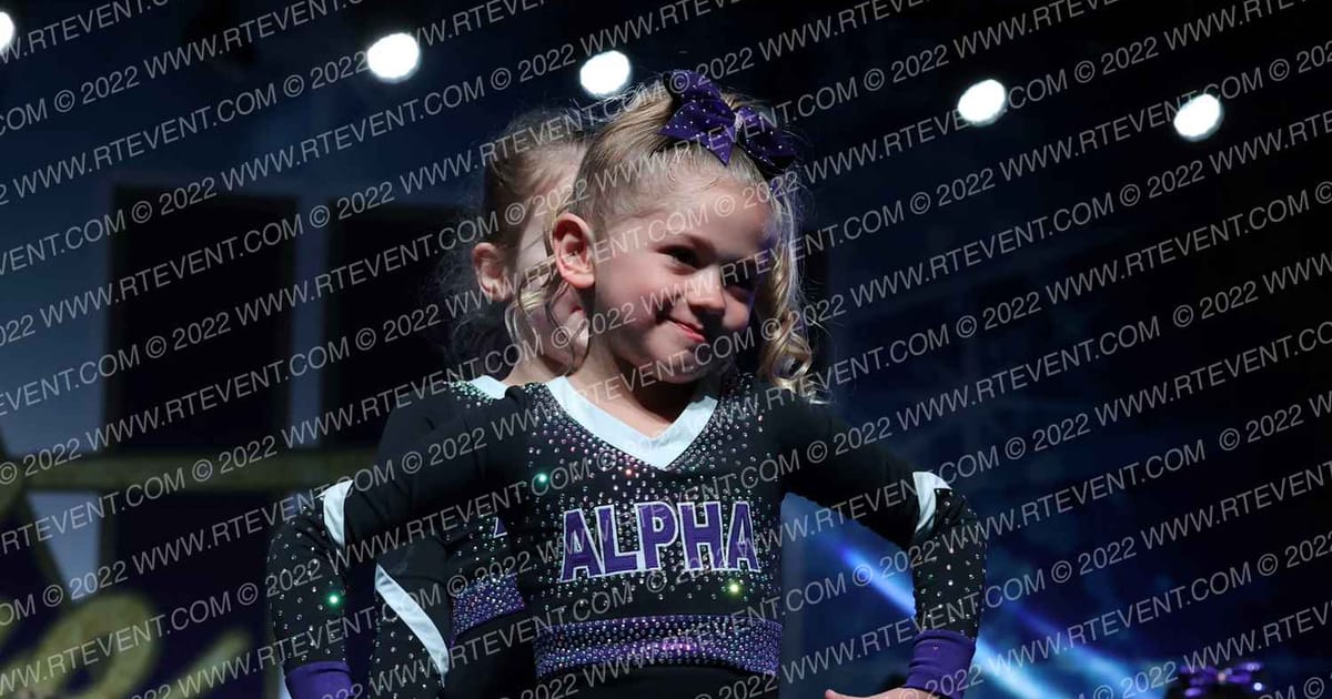 Alpha Athletics Cheer Alpha Bits · The One Finals Orlando Hall WD Two A
