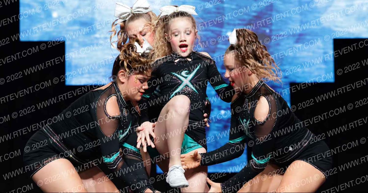 Cheer Extreme Salem Lady Glam · The One Finals Orlando Hall WE Two