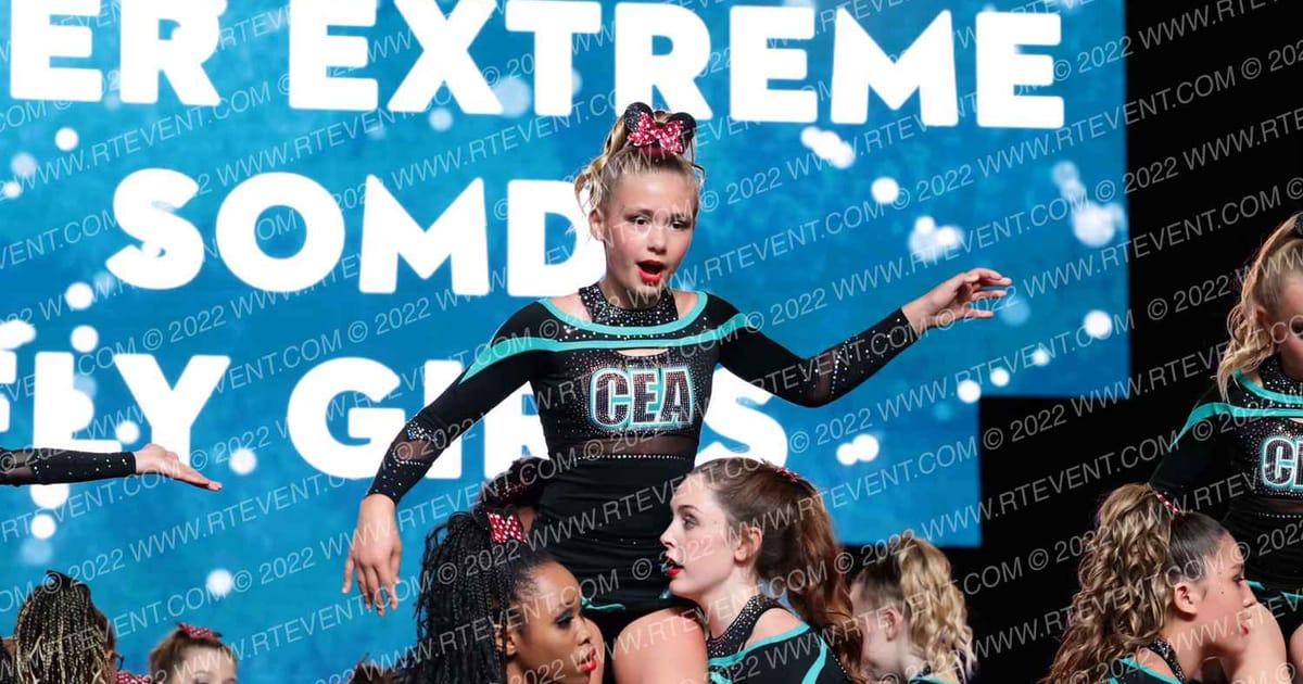 Cheer Extreme SoMD Fly Girls · The One Finals Orlando Hall WE Two