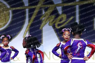 The Cheer Institute Mustangs Purple