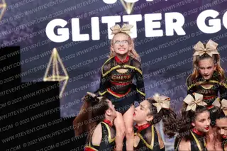 Cheer World Junior Glitter Gold