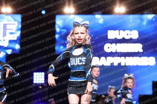 Bucs Cheer Sapphires