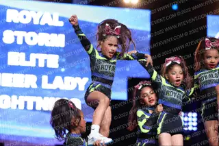 Royal Storm Elite Cheer Lady Lightning