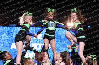 Elite Athletic Cheer Lime Crew