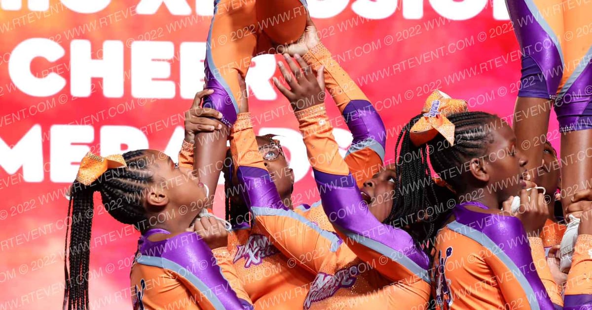 Dynamic Xplosion Cheer Emeralds · The One Finals Orlando Hall WE Two