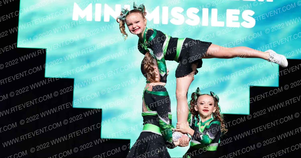 Invasion Cheer Mini Missiles · The One Finals Orlando Hall WE Two