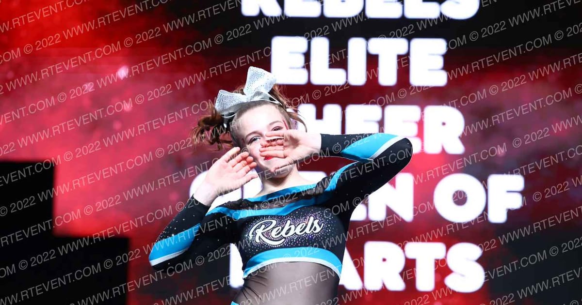 Rebels Elite Cheer Queen of Hearts · The One Finals Orlando WE One