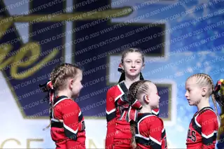 Red Devil Cheerleading Mini Devils