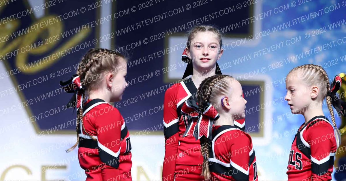 Red Devil Cheerleading Mini Devils · The One Finals Sandusky