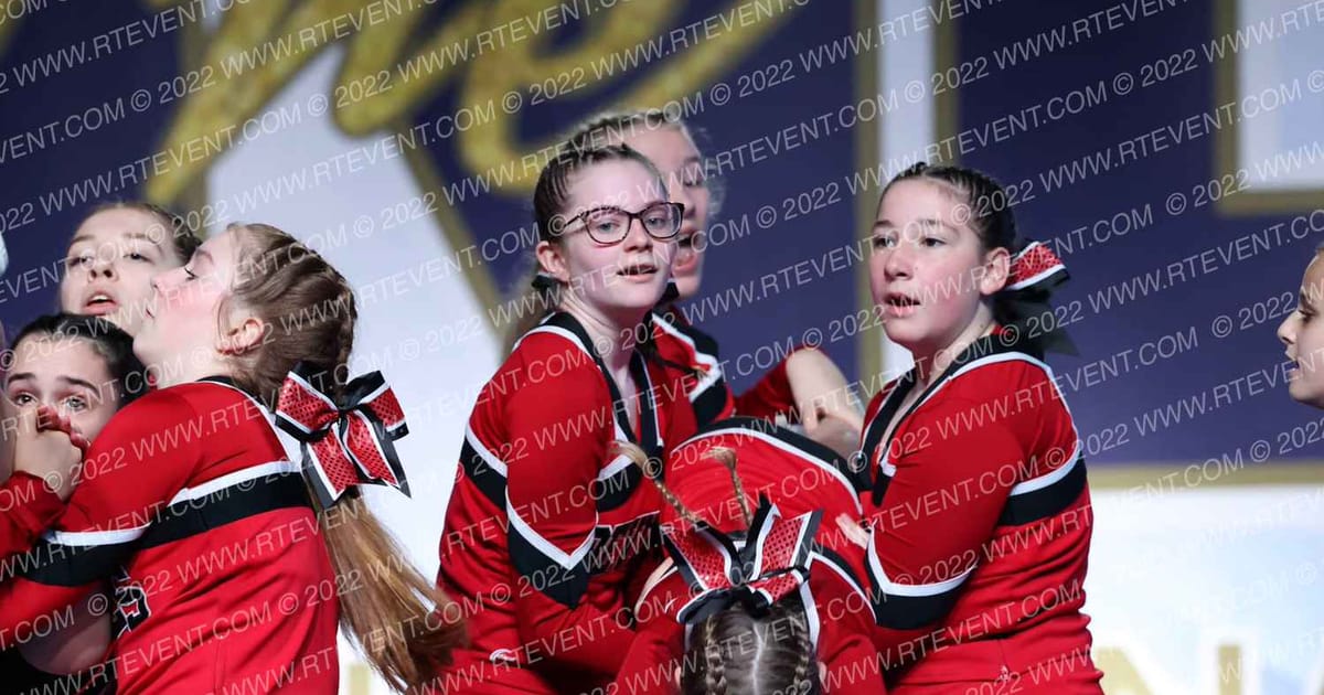 Red Devil Cheerleading Lady Devils · The One Finals Sandusky