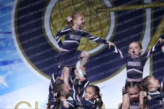 Turners All Star Cheerleading Baby Blue
