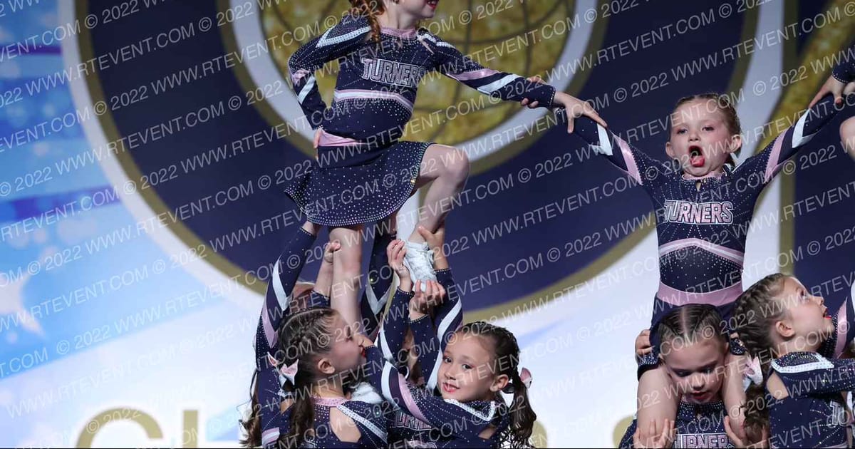 Turners All Star Cheerleading Baby Blue · The One Finals Sandusky
