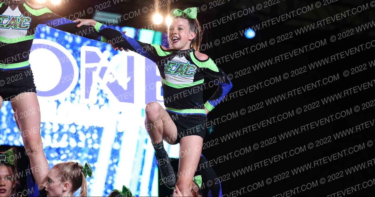 Elite Athletic Cheer Blackout · The One Finals Orlando Hall WD One