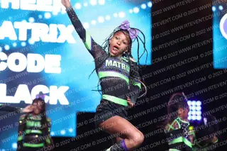 Cheer Matrix Code Black
