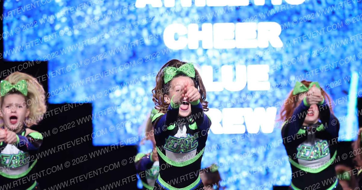 Elite Athletic Cheer Blue Crew · The One Finals Orlando Hall WD One