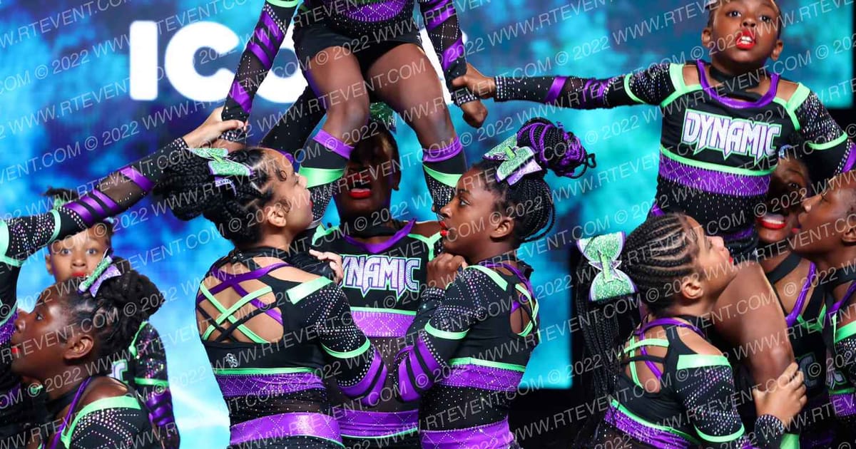 Dynamic Competitive Cheer Icons · The One Finals Orlando WE One
