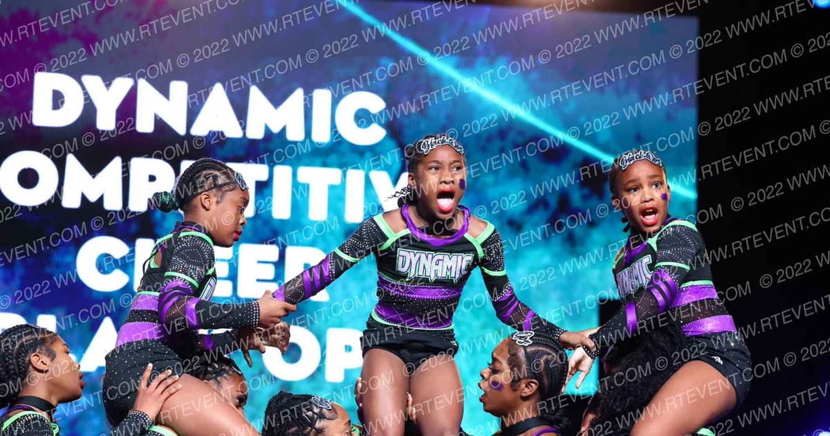 Dynamic Competitive Cheer Black Ops · The One Finals Orlando WE One