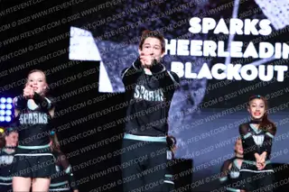 Sparks Cheerleading Blackout