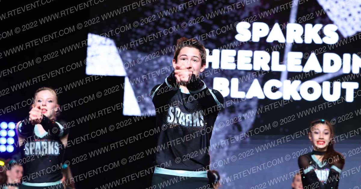 Sparks Cheerleading Blackout · The One Finals Orlando WE One