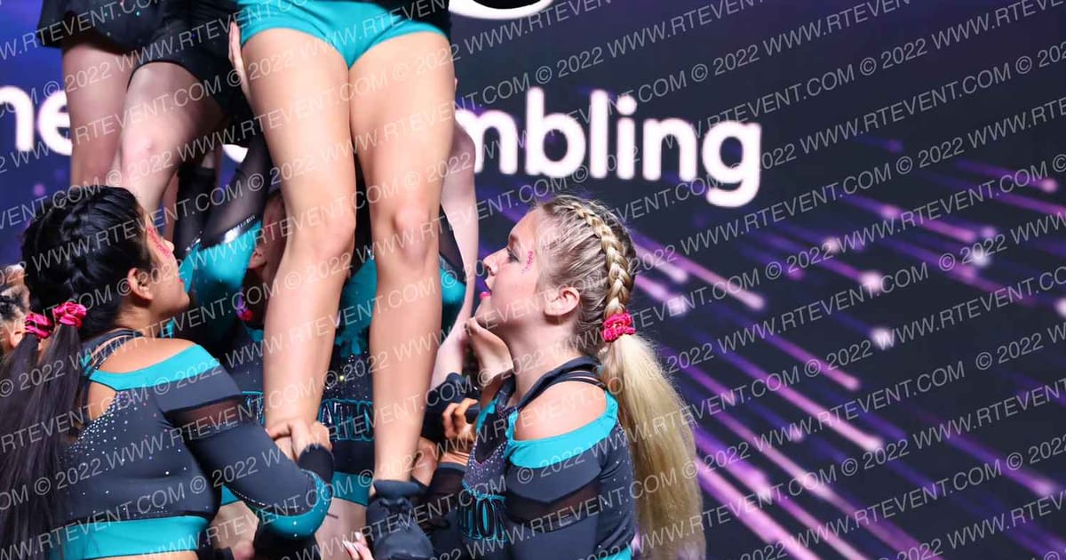 Innovation Cheer & Tumbling Queens · All Star Worlds Arena One Thursday Photo