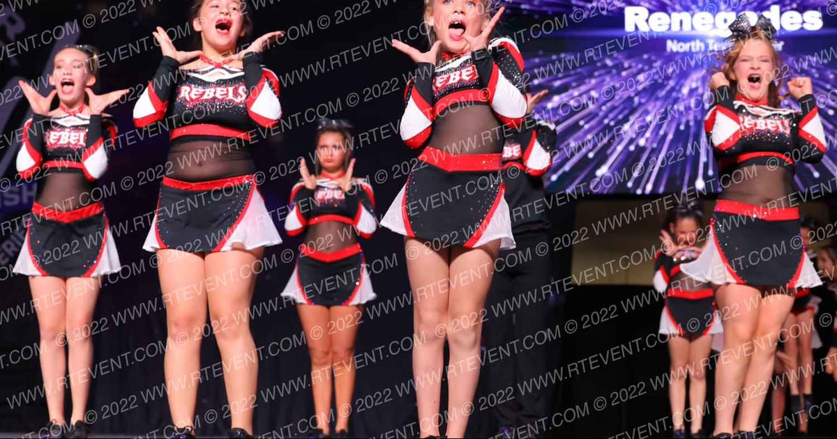 North Texas Cheer Renegades · All Star Worlds Hall A Thursday Photo