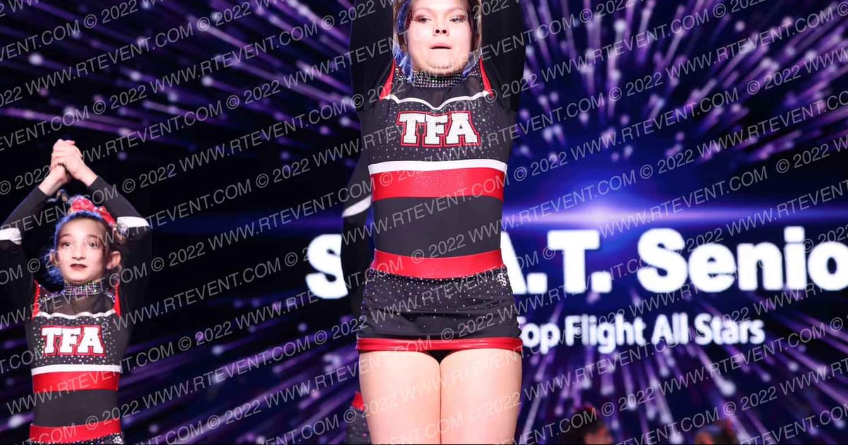 Top Flight All Stars S.W.A.T. Senior 3 · All Star Worlds Arena Two Thursday Photo