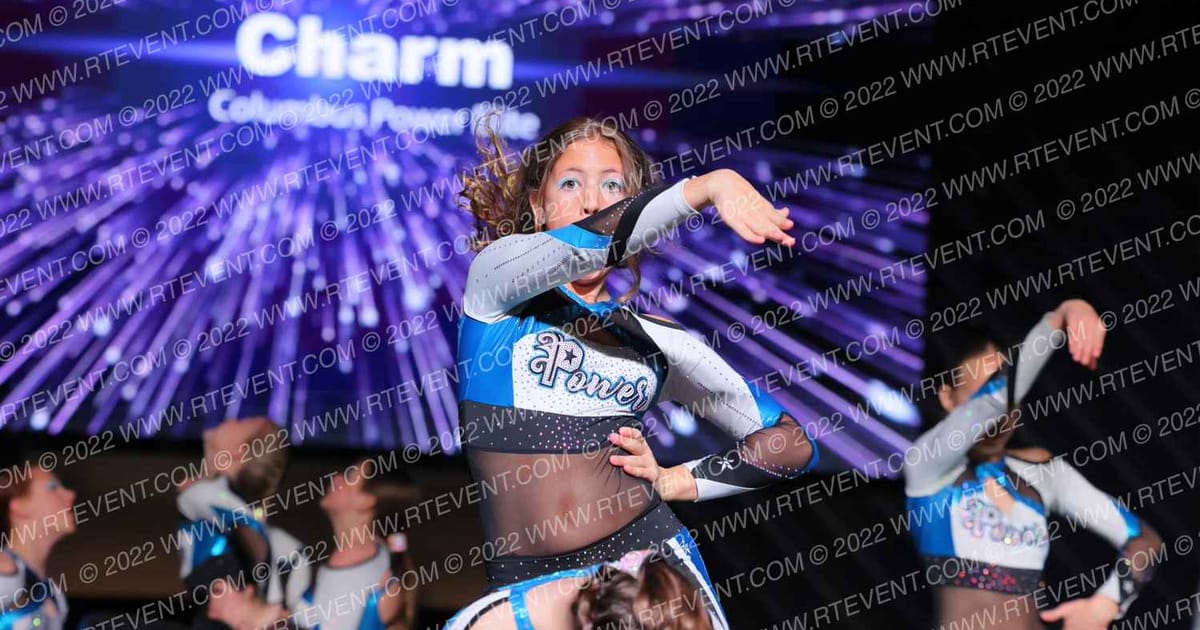 Columbus Power Elite Charm · All Star Worlds Hall B Thursday Photo