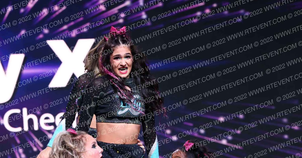 Dynamic Cheer Lady X · All Star Worlds Arena One Thursday Photo
