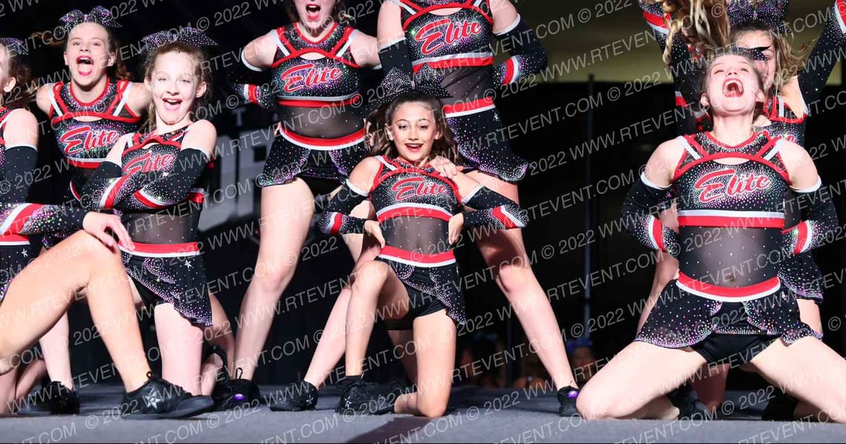 Elite Cheer Michigan WARRIORS · All Star Worlds Hall B Thursday Photo