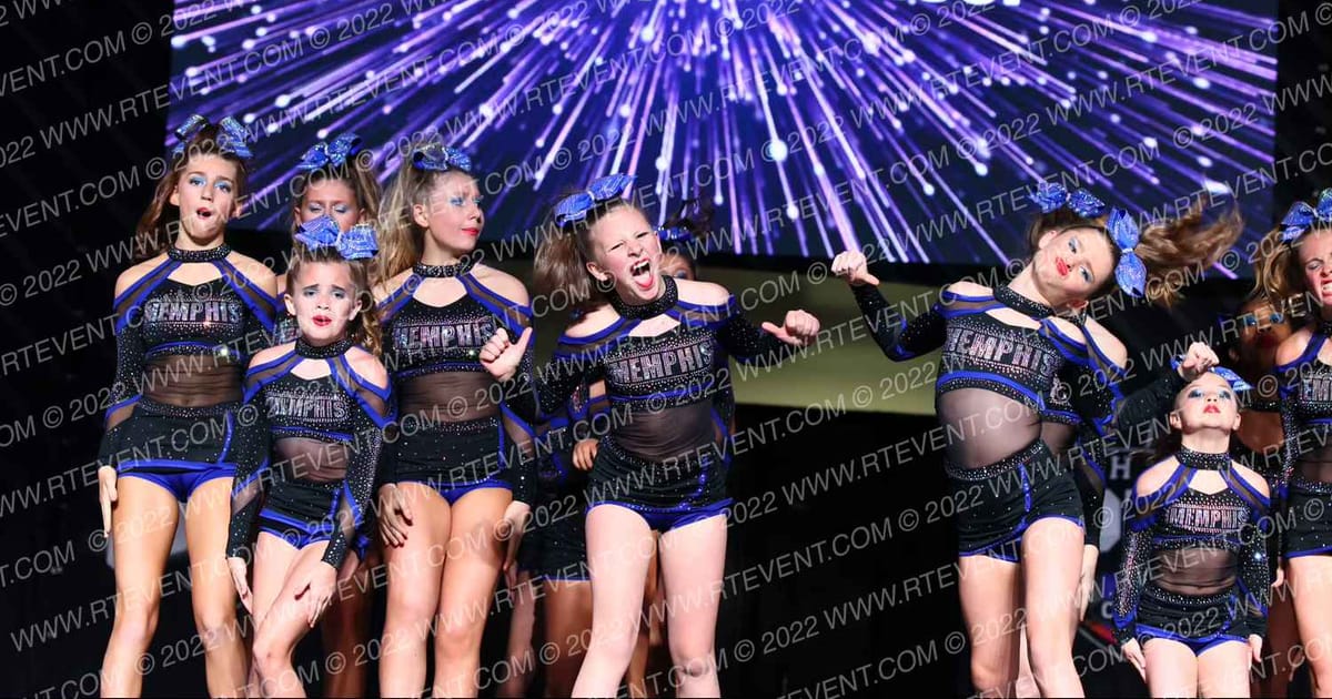 Memphis Cheer Dynasty · All Star Worlds Hall B Thursday Photo