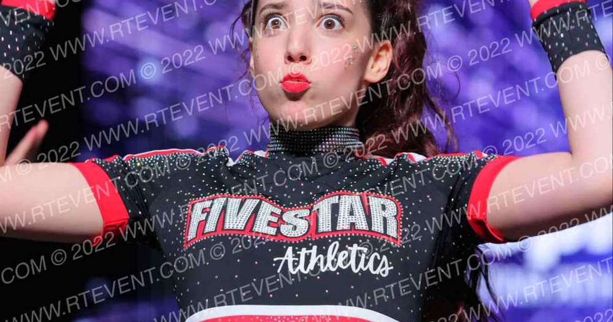 FIVE STAR ATHLETICS CHEER Spice Girls · All Star Worlds Hall B Thursday Photo
