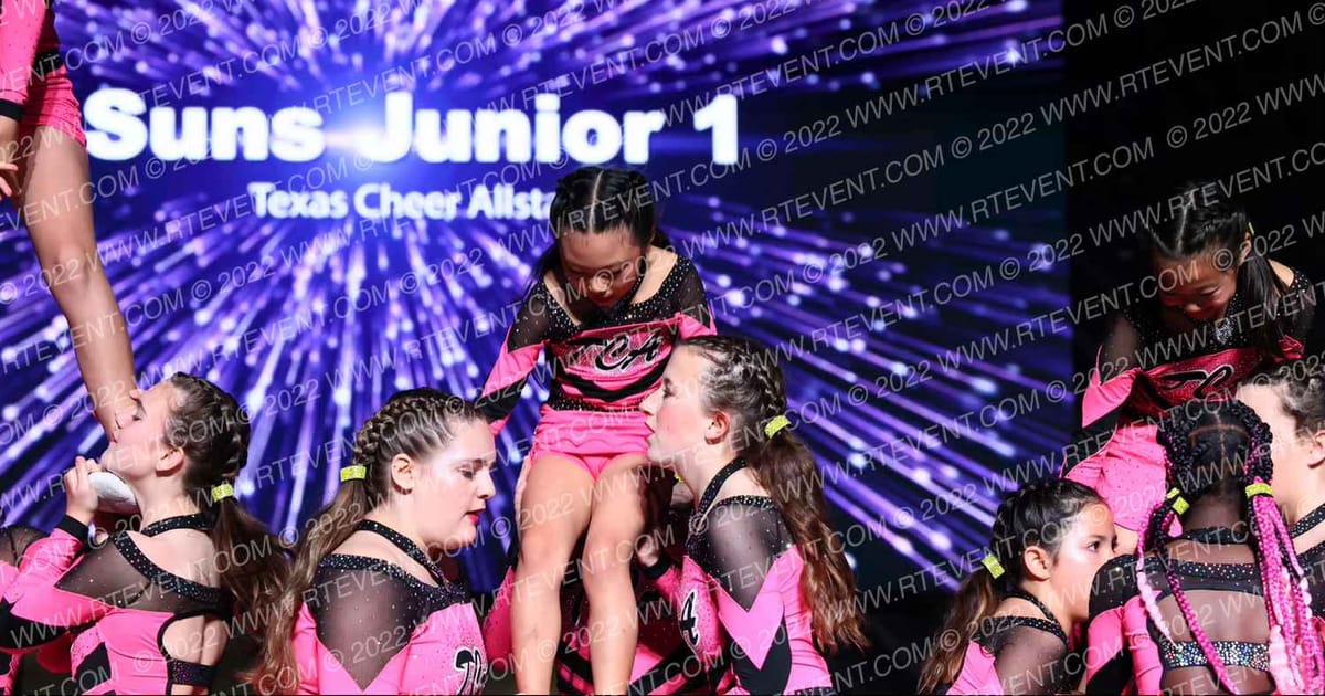 Texas Cheer Allstars Suns Junior 1 · All Star Worlds Hall B Thursday Photo