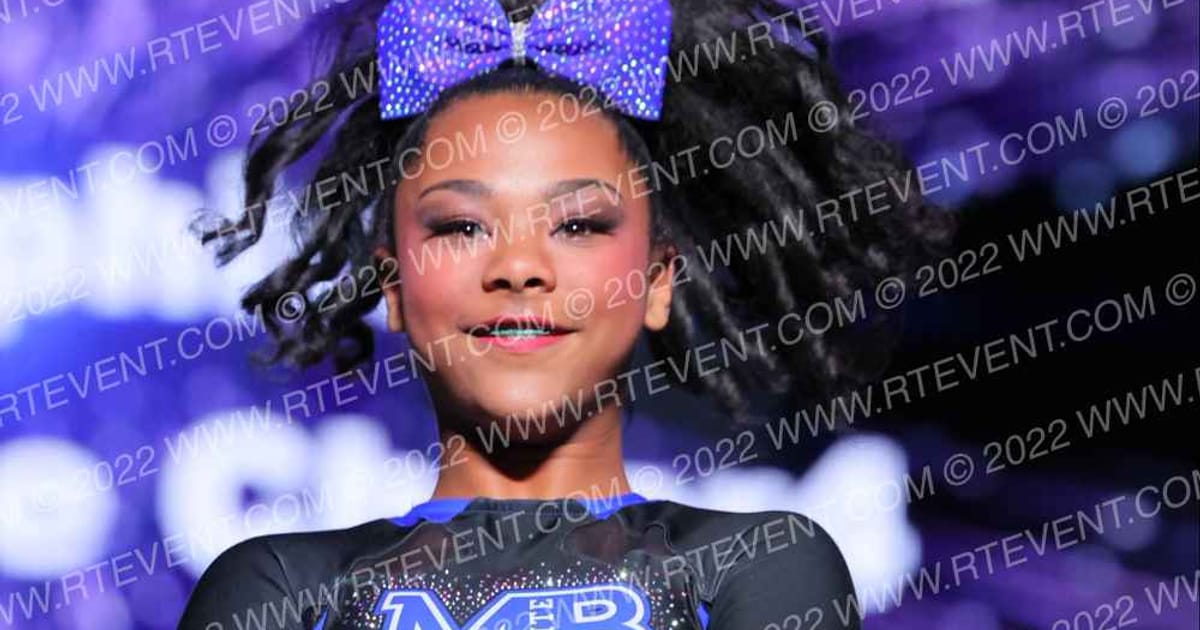 MB Elite Cheer Sapphires · All Star Worlds Hall B Thursday Photo