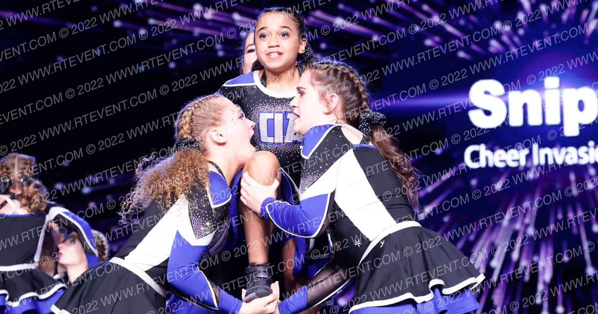 Cheer Invasion Allstars Snipers · All Star Worlds Arena Two Thursday Photo