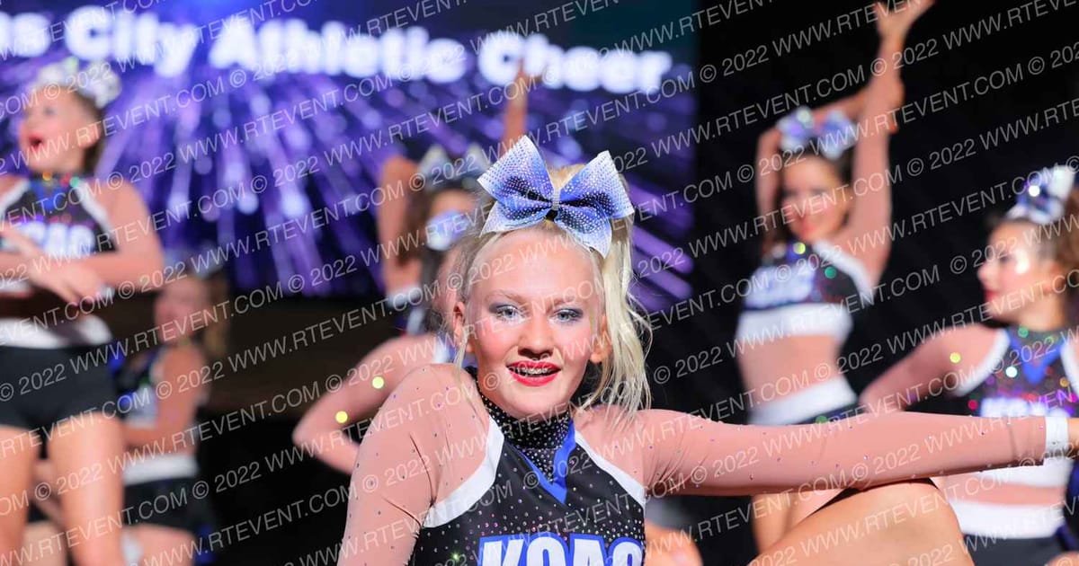 Kansas City Athletic Cheer STEEL · All Star Worlds Hall B Thursday Photo