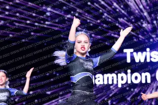 Champion Cheer Academy Twisted Gold