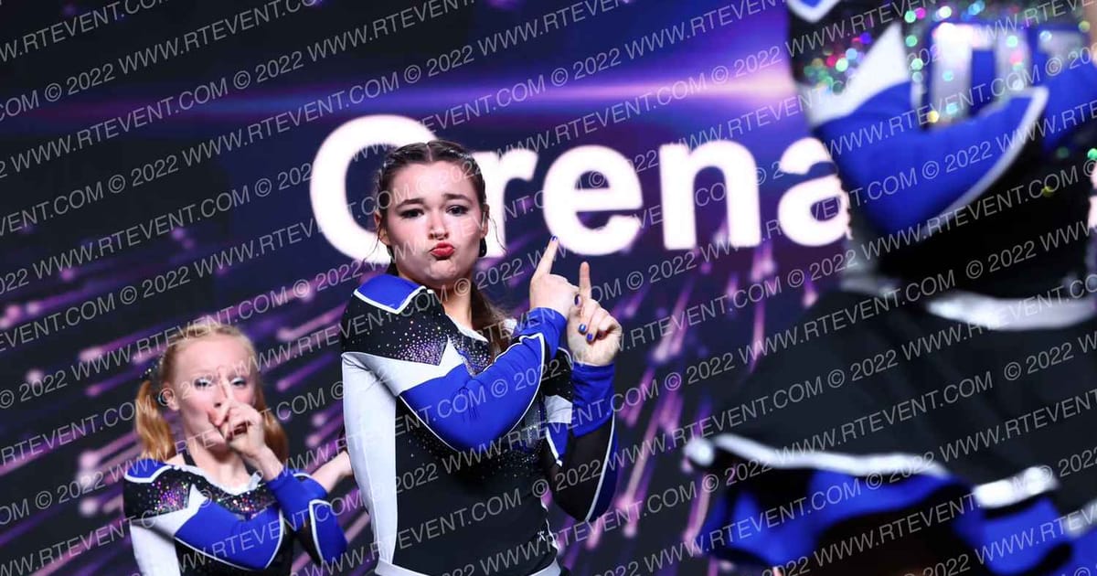 Cheer Invasion Allstars Grenades · All Star Worlds Arena One Thursday Photo