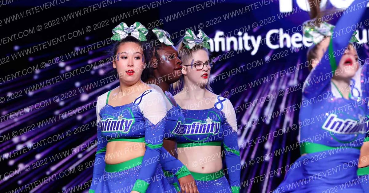 Infinity Cheer & Tumbling - OH Icon · All Star Worlds Arena Two Thursday Photo