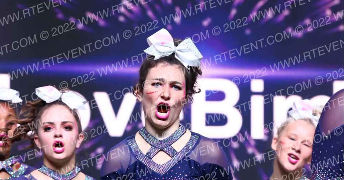 Cheer Force Arkansas LoveBirds · All Star Worlds Arena One Thursday Photo