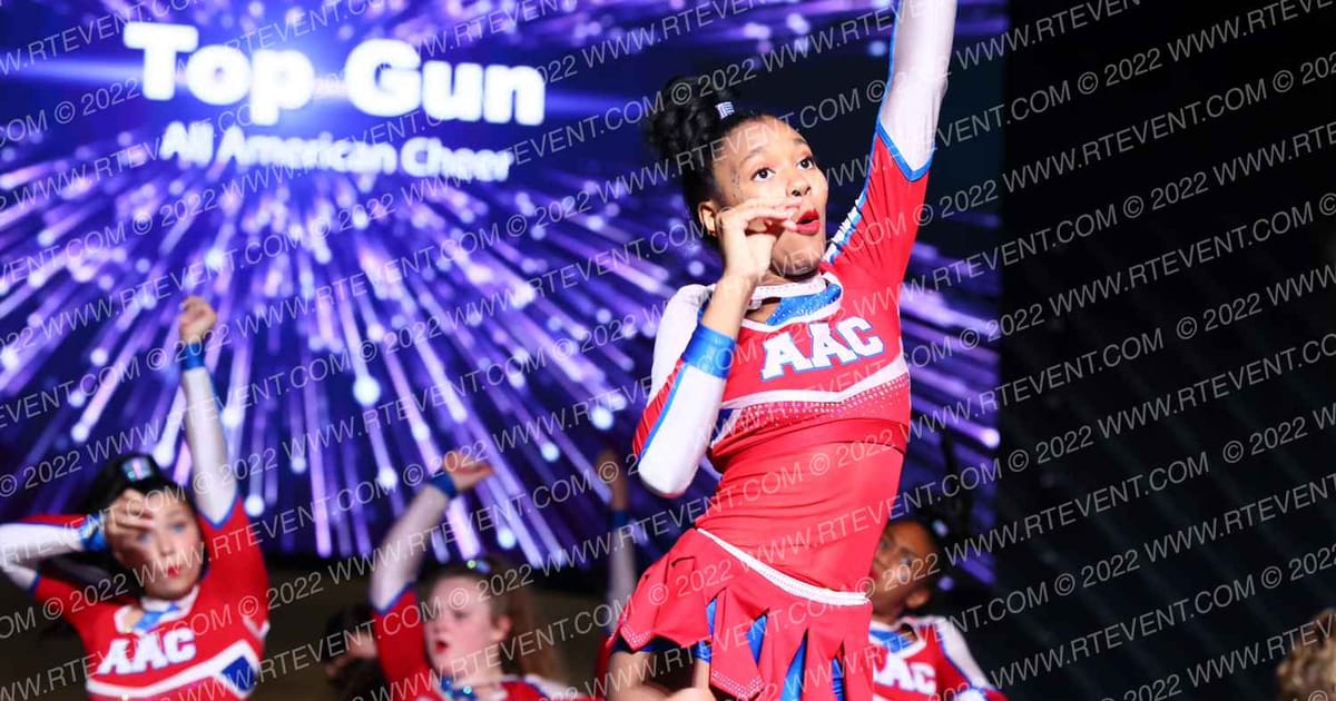 All American Cheer Top Gun · All Star Worlds Hall B Thursday Photo