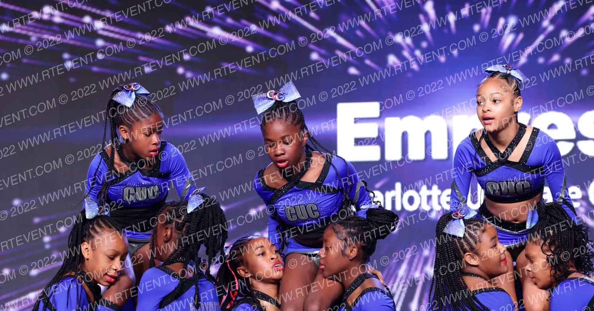 Charlotte Ultimate Cheer Empress · All Star Worlds Arena Two Thursday Photo