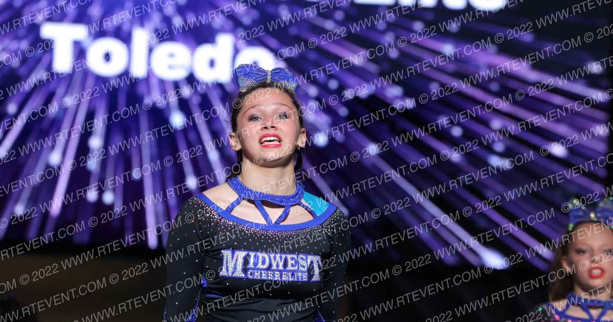 Midwest Cheer Elite Toledo Eclipse · All Star Worlds Hall B Thursday Photo