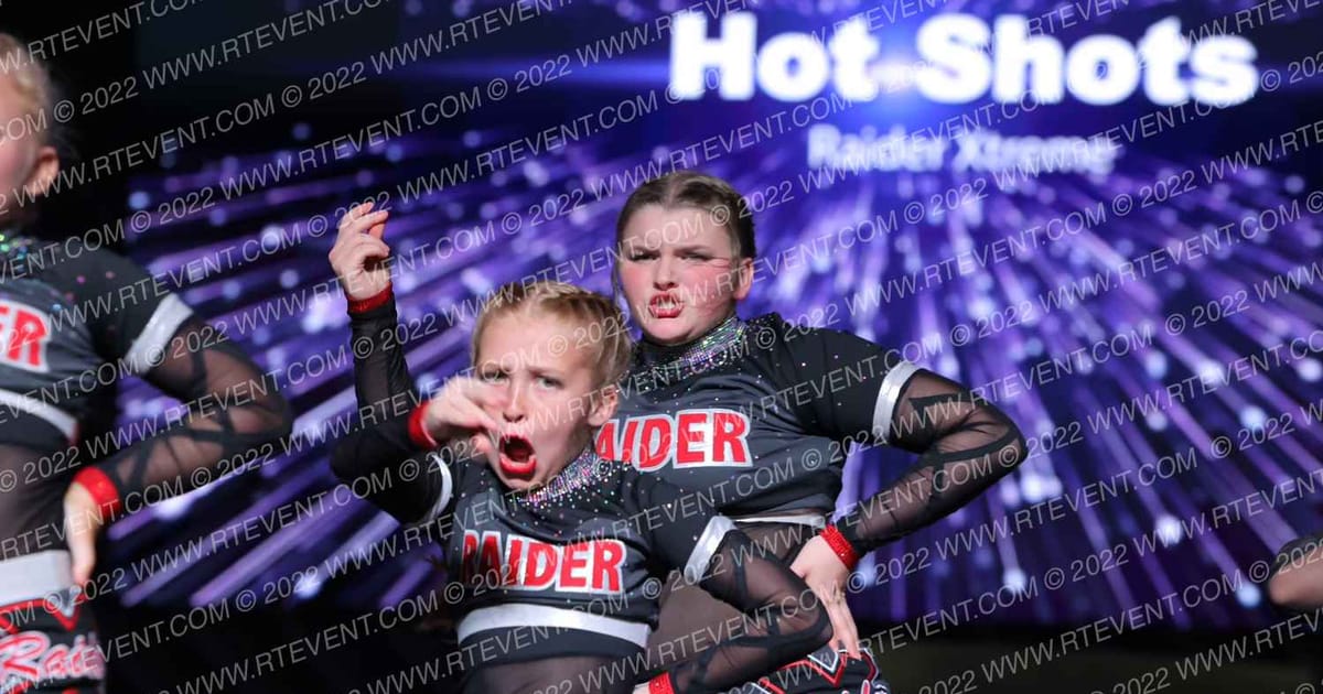 Raider Xtreme Hot Shots · All Star Worlds Hall B Thursday Photo