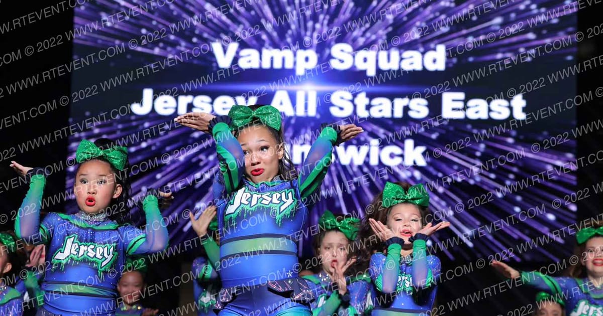 Jersey All Stars East Brunswick Vamp Squad · All Star Worlds Hall B Thursday Photo