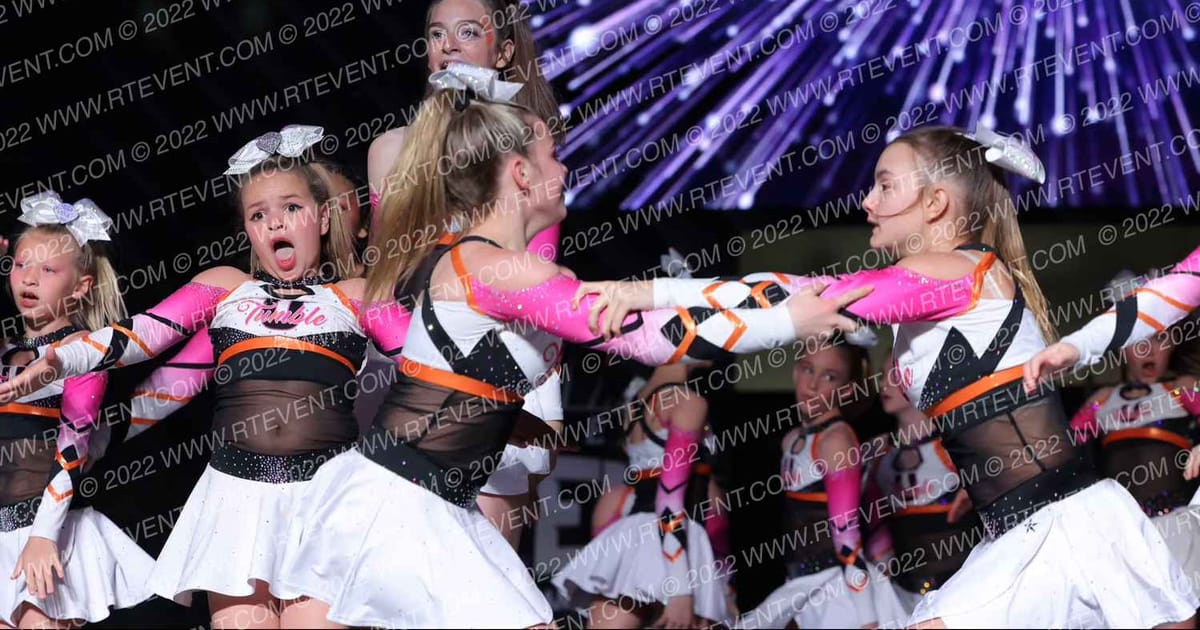 Tumble U Sapphires · All Star Worlds Hall B Thursday Photo