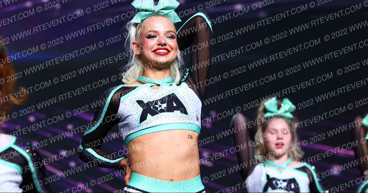 Xtreme Cheer Allstars Divine · All Star Worlds Arena One Thursday Photo