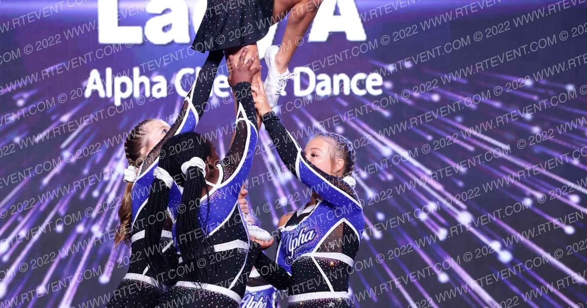 Alpha Cheer & Dance Lady A · All Star Worlds Arena Two Thursday Photo